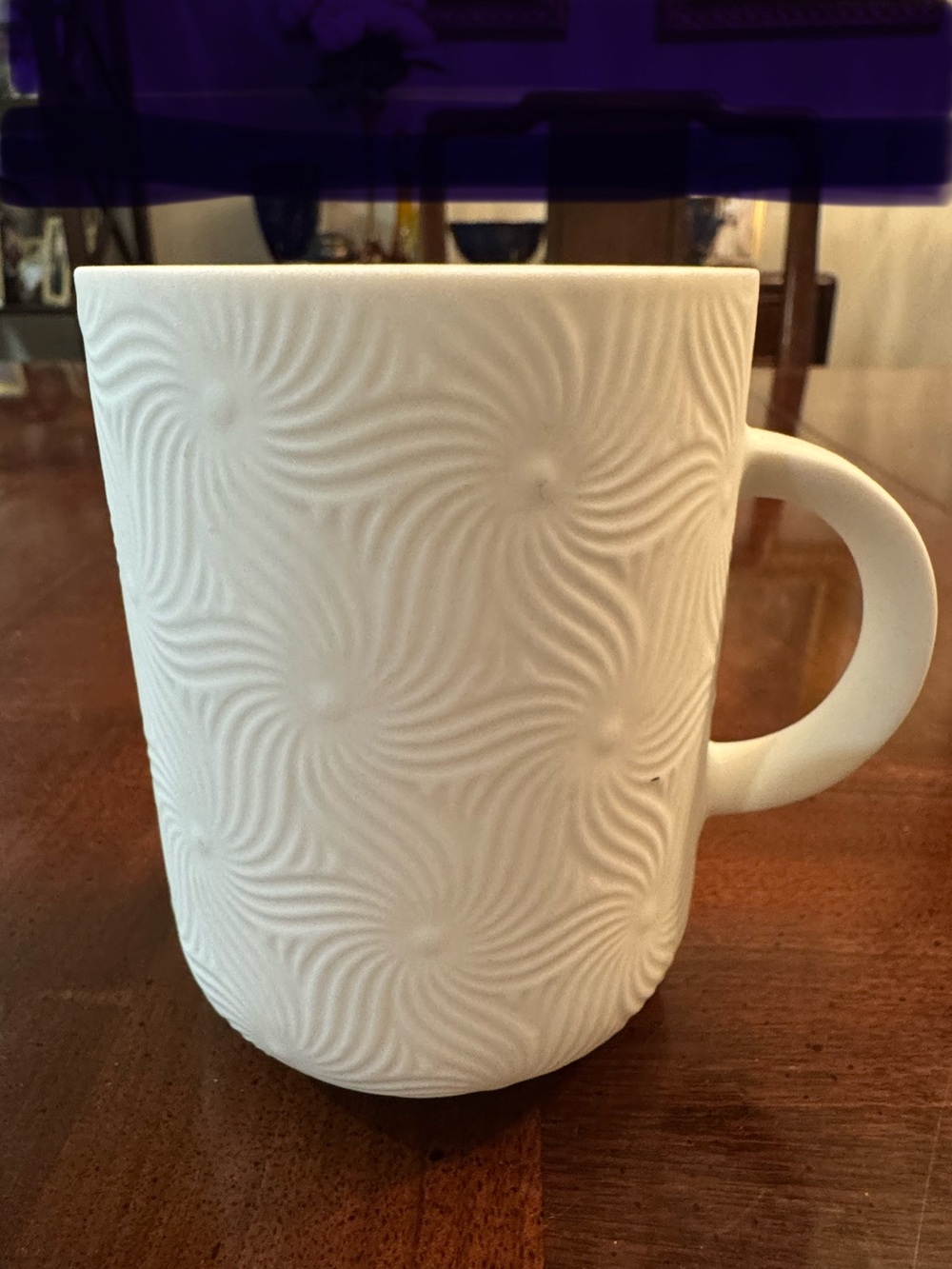 Nespresso Collections Limited Edition Coffee Mug Matte White 12 fl oz